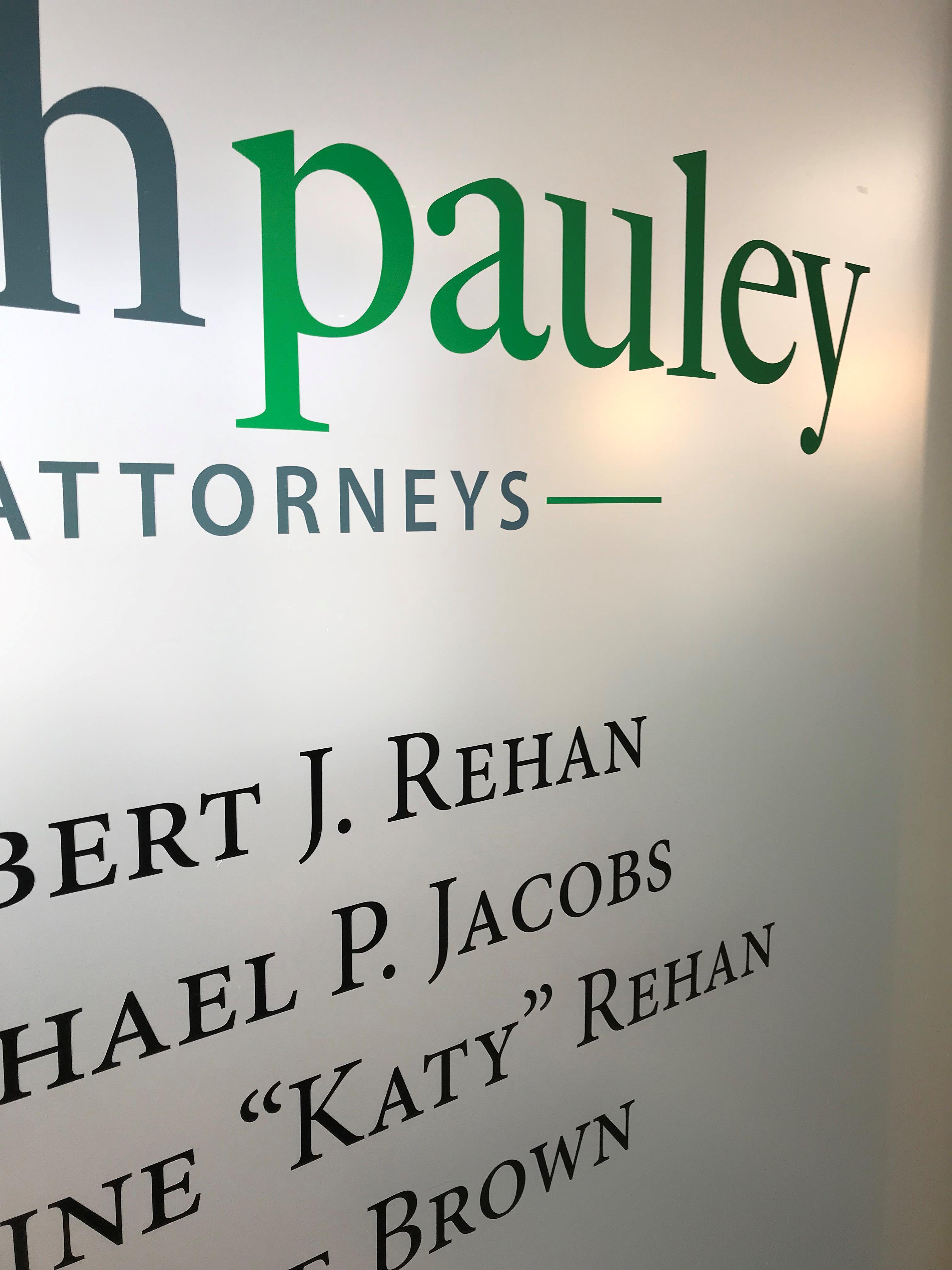 Smith Pauley Window Graphics